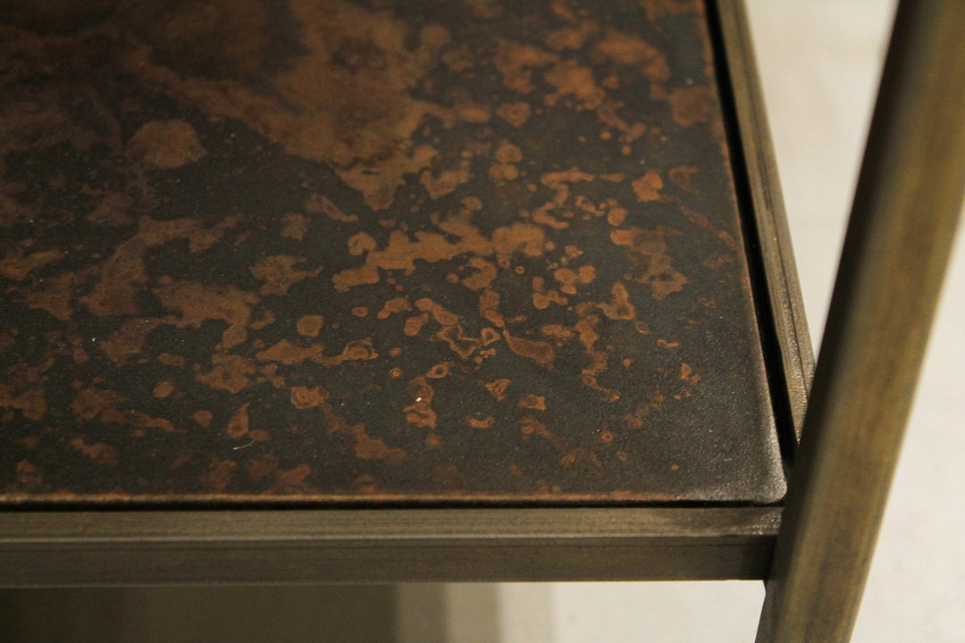 Venus Console Table in Bronze - console table by LH Imports - Whats New Furniture Portland OR