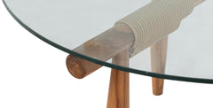Vineyard Outdoor Round Coffee Table - coffee table by LH Imports - Whats New Furniture Portland OR