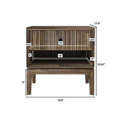 West Nightstand - Whats New Furniture - Portland, Oregon