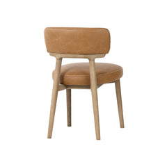 Willow Dining Chair in Tawny Leather - dining chair by LH Imports - Whats New Furniture Portland OR