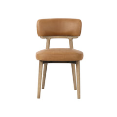 Willow Dining Chair in Tawny Leather - dining chair by LH Imports - Whats New Furniture Portland OR