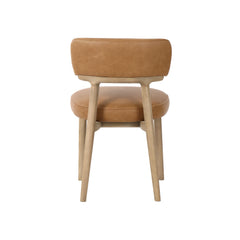 Willow Dining Chair in Tawny Leather - dining chair by LH Imports - Whats New Furniture Portland OR