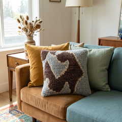 New Zealand Tufted Pillow - Lifestyle - What&