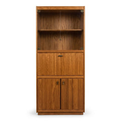 Light Brown Storage Cabinet - consignment furniture Portland