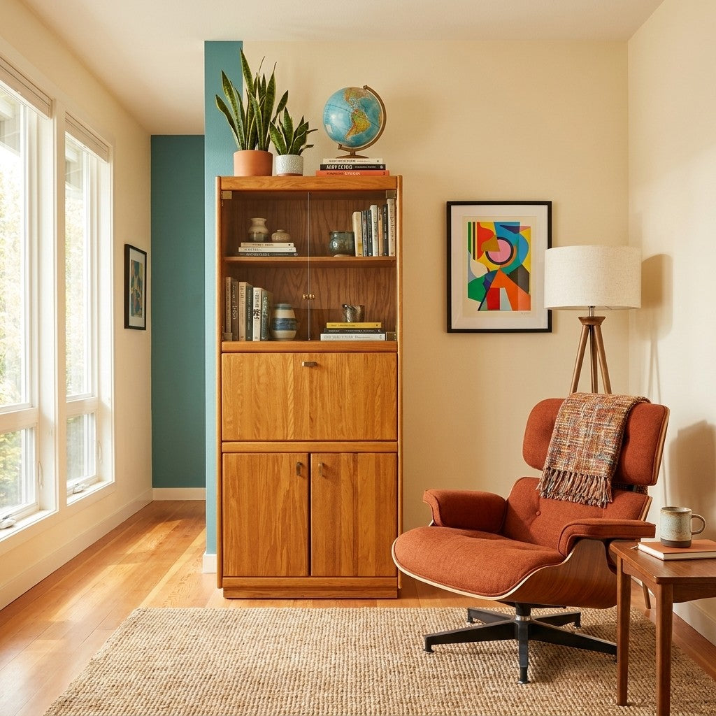 Light Brown Storage Cabinet - view 5