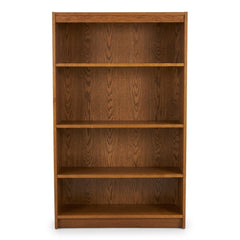 Light Oak Mid-Century Bookcase - consignment furniture Portland