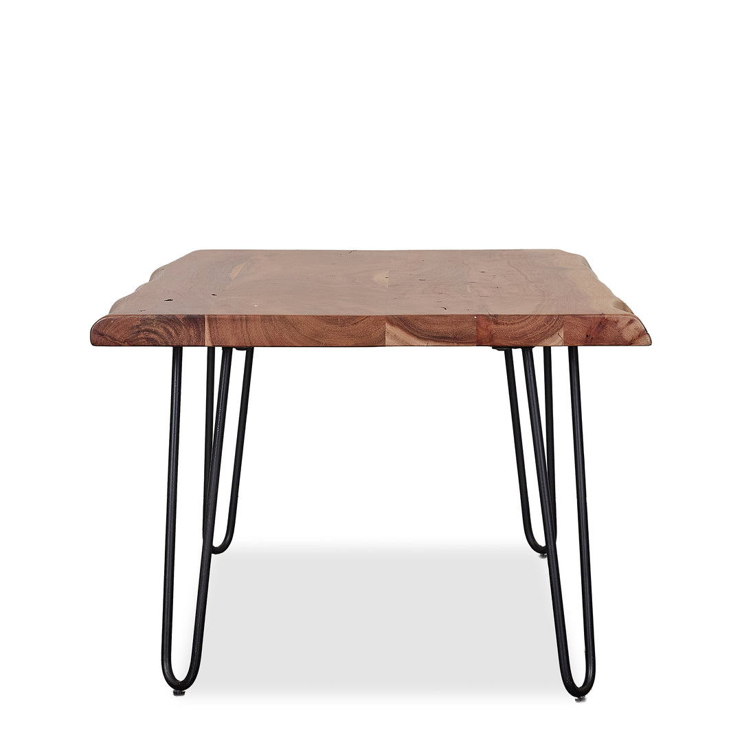 Live Edge Coffee Table detail view 2 - Whats New Furniture - Portland, Oregon