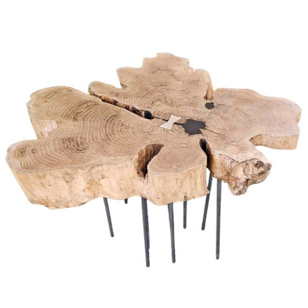 Locally Made Live Edge Black Locust Coffee Table - Whats New Furniture - Portland, Oregon