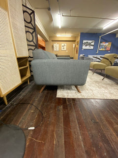 Locally Made Mid - Century Modern Sofa detail view 4 - Whats New Furniture - Portland, Oregon