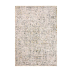 Alie Rug in Sand/Sky lifestyle setting - Amber Lewis x Loloi area rug - Whats New Furniture Portland OR