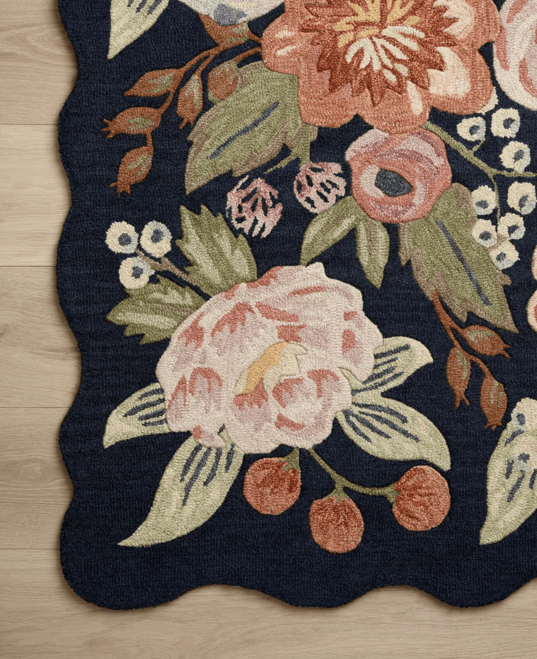Vintage Blossom Navy - What&