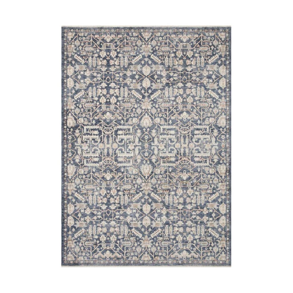Oregon Rug Blue Loloi Zuma Rug in Blue/Ivory | What's New Furniture Portland
