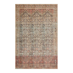 Loren Rug in Charcoal/Multi - What&