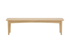Lumina Bench in Natural - oak dining bench by LH Imports - Whats New Furniture Portland OR