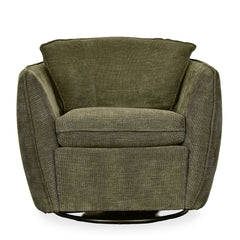 Luna Swivel-Glider Chair in Nexus Arbor lifestyle setting - Pacific Northwest swivel glider chair by Stylus - Whats New Furniture Portland OR