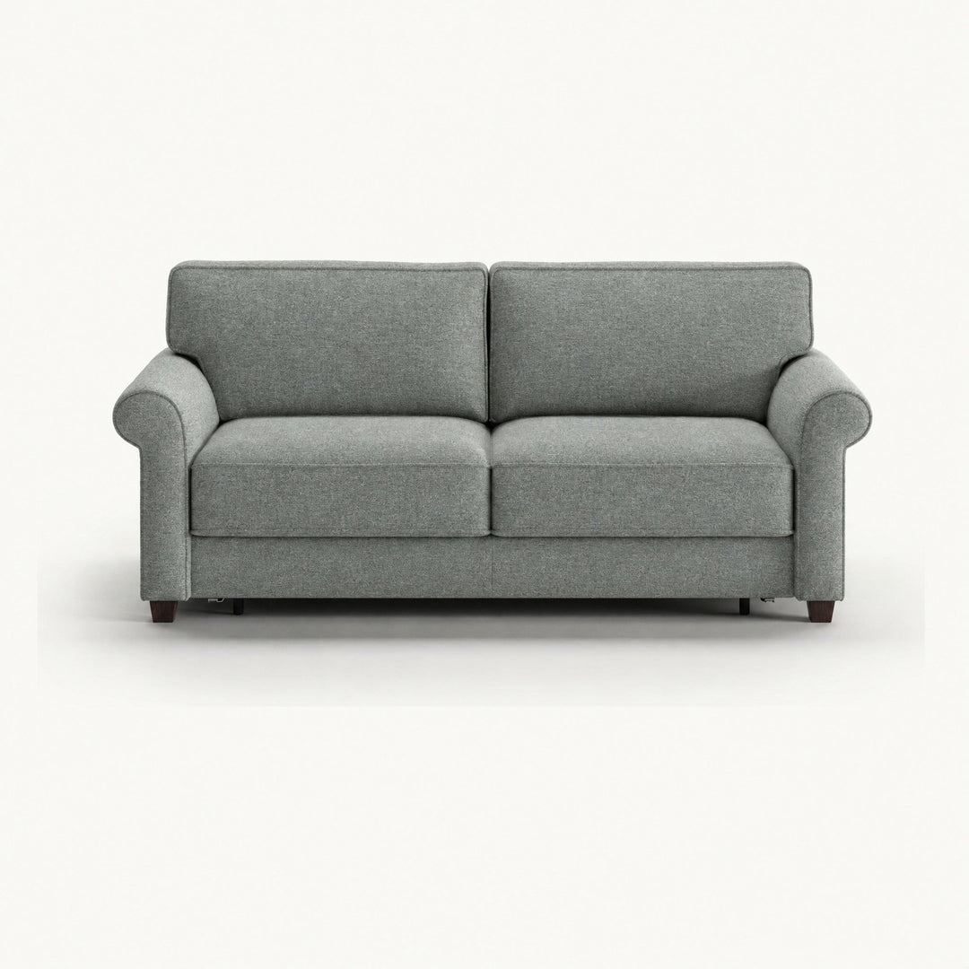 Casey Queen Sleeper Sofa in Harmony 72 — closed sofa, front view - queen sleeper sofa by Luonto - Whats New Furniture Portland OR