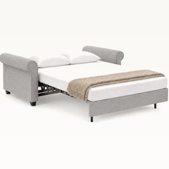 Casey Queen Sleeper Sofa Rene 01 bed extended studio view