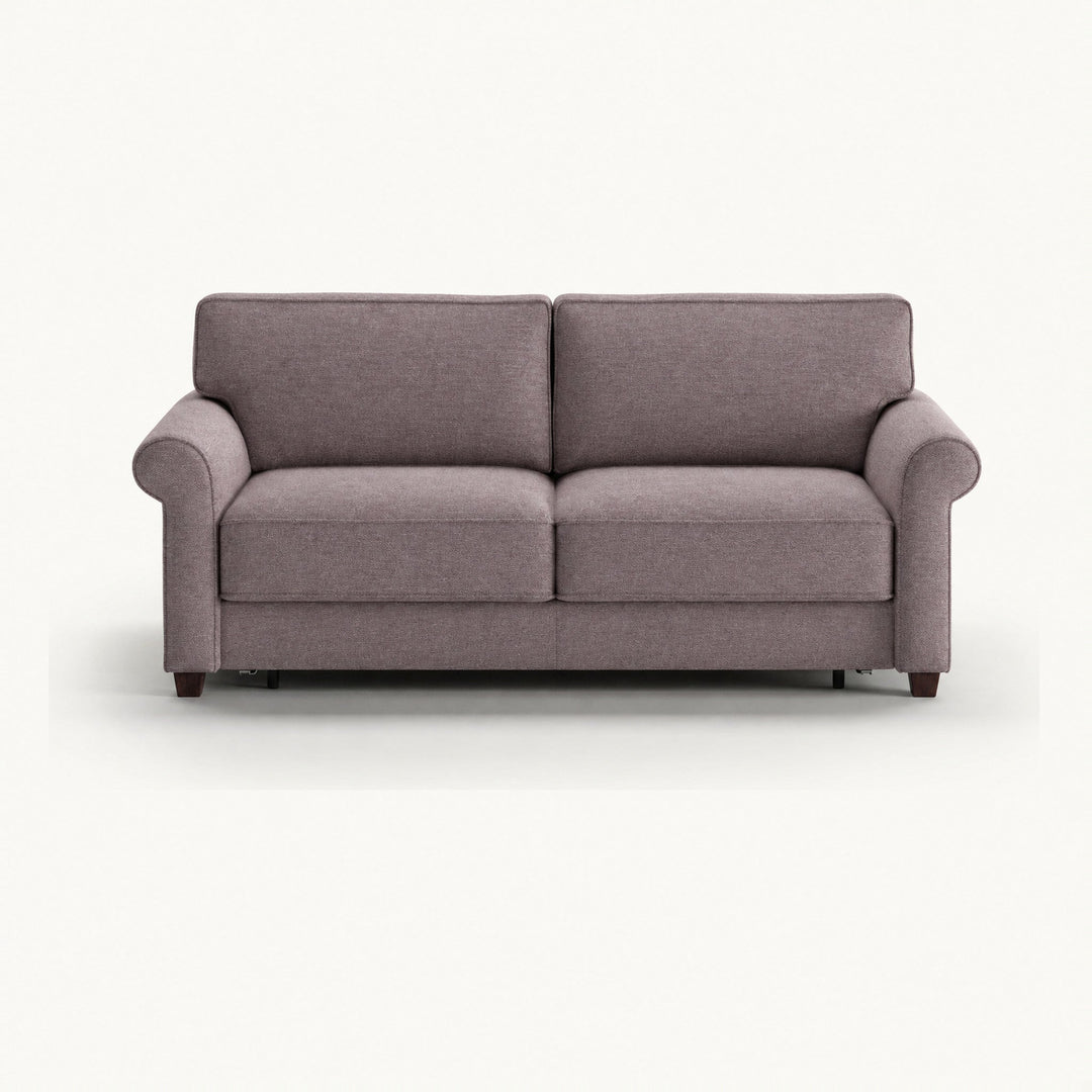 Casey Queen Sleeper Sofa in Yedi 394 — closed sofa, front view - queen sleeper sofa by Luonto - Whats New Furniture Portland OR