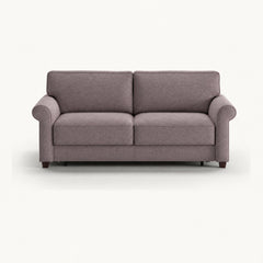 Casey Queen Sleeper Sofa in Yedi 394 — closed sofa, front view - queen sleeper sofa by Luonto - Whats New Furniture Portland OR