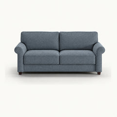 Casey Queen Sleeper Sofa in Zaro 72 — closed sofa, front view - queen sleeper sofa by Luonto - Whats New Furniture Portland OR