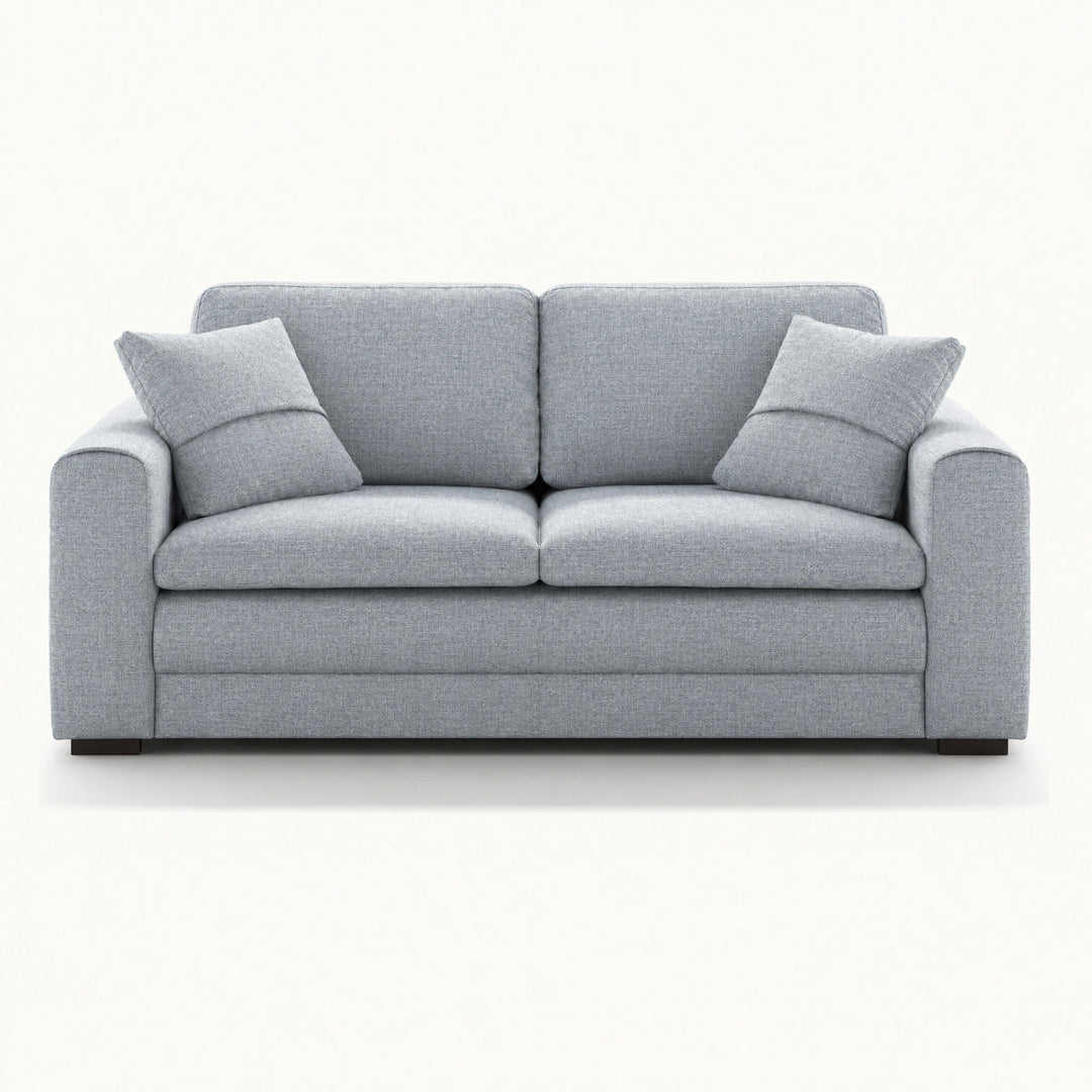 Cove Queen Sleeper Sofa in Cerona 70 — closed sofa, front view - queen sleeper sofa by Luonto - Whats New Furniture Portland OR