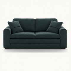 Cove Queen Sleeper Sofa in Glamour 12 — closed sofa, front view - queen sleeper sofa by Luonto - Whats New Furniture Portland OR