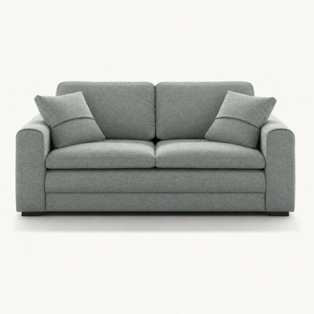 Cove Queen Sleeper Sofa in Harmony 72 — closed sofa, front view - queen sleeper sofa by Luonto - Whats New Furniture Portland OR