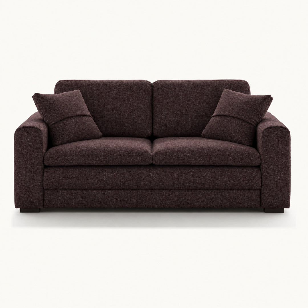 Cove Queen Sleeper Sofa in Luna 29 — closed sofa, front view - queen sleeper sofa by Luonto - Whats New Furniture Portland OR