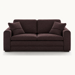 Cove Queen Sleeper Sofa in Luna 29 — closed sofa, front view - queen sleeper sofa by Luonto - Whats New Furniture Portland OR