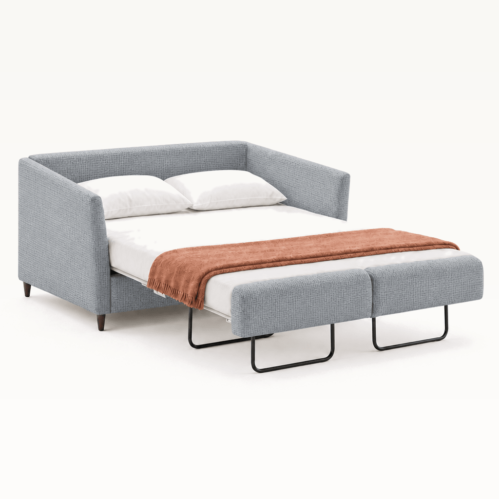 Erika Queen Sleeper Sofa Cremona 70 bed extended studio view