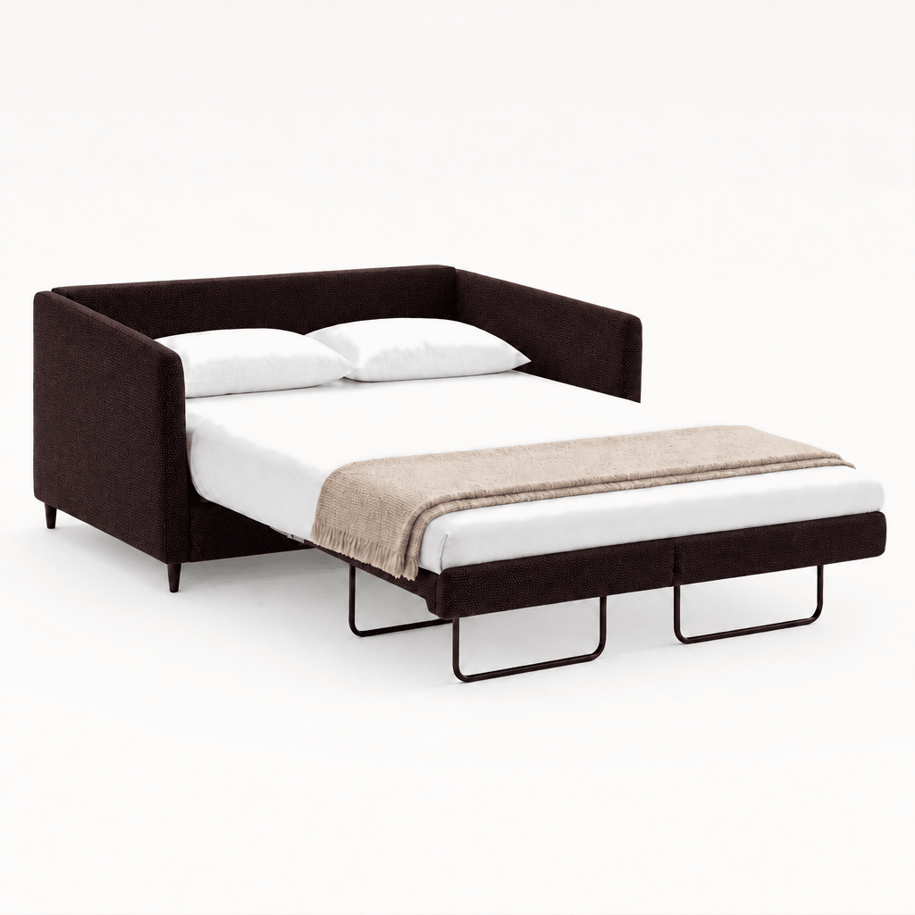 Erika Queen Sleeper Sofa Luna 29 bed extended studio view