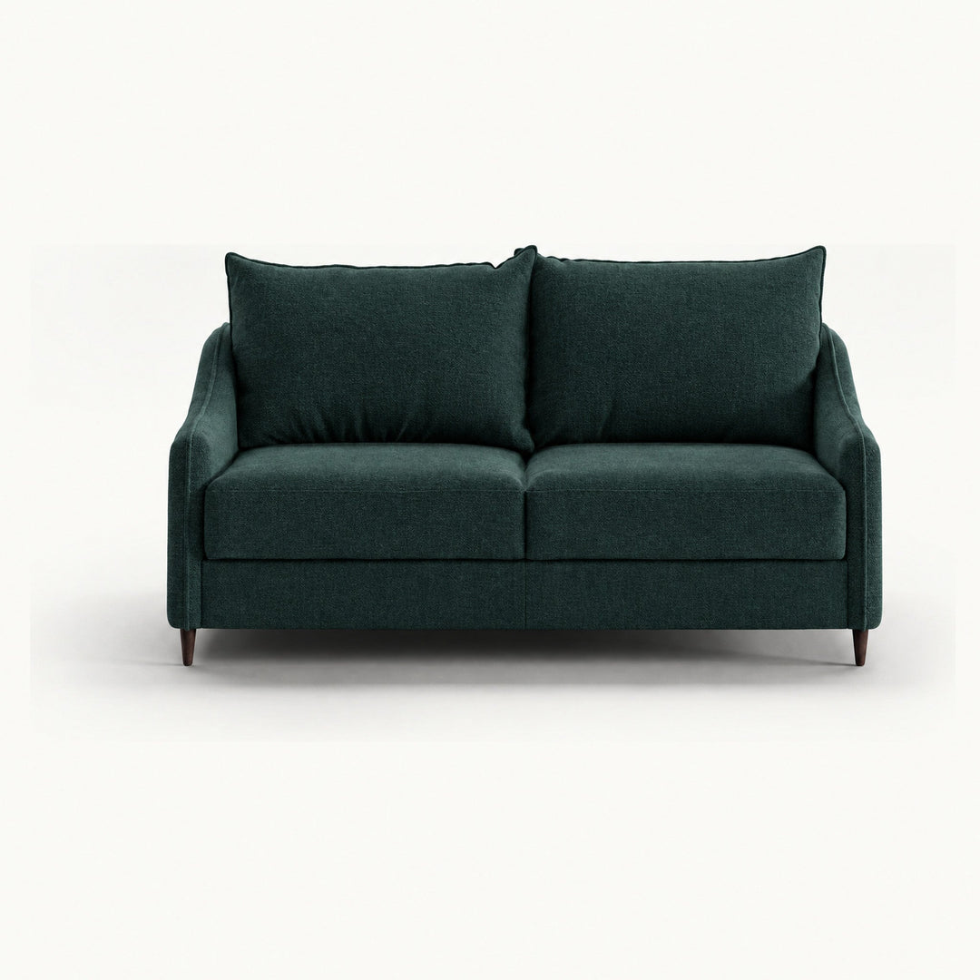 Ethos Queen Sleeper Sofa in Glamour 12 — closed sofa, front view - queen sleeper sofa by Luonto - Whats New Furniture Portland OR