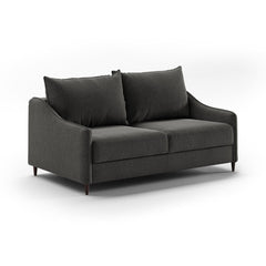 Ethos Queen Sleeper Sofa in Oliver 515 side angle - queen sleeper sofa by Luonto - Whats New Furniture Portland OR