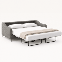 Ethos Queen Sleeper Sofa Rene 03 bed extended studio view