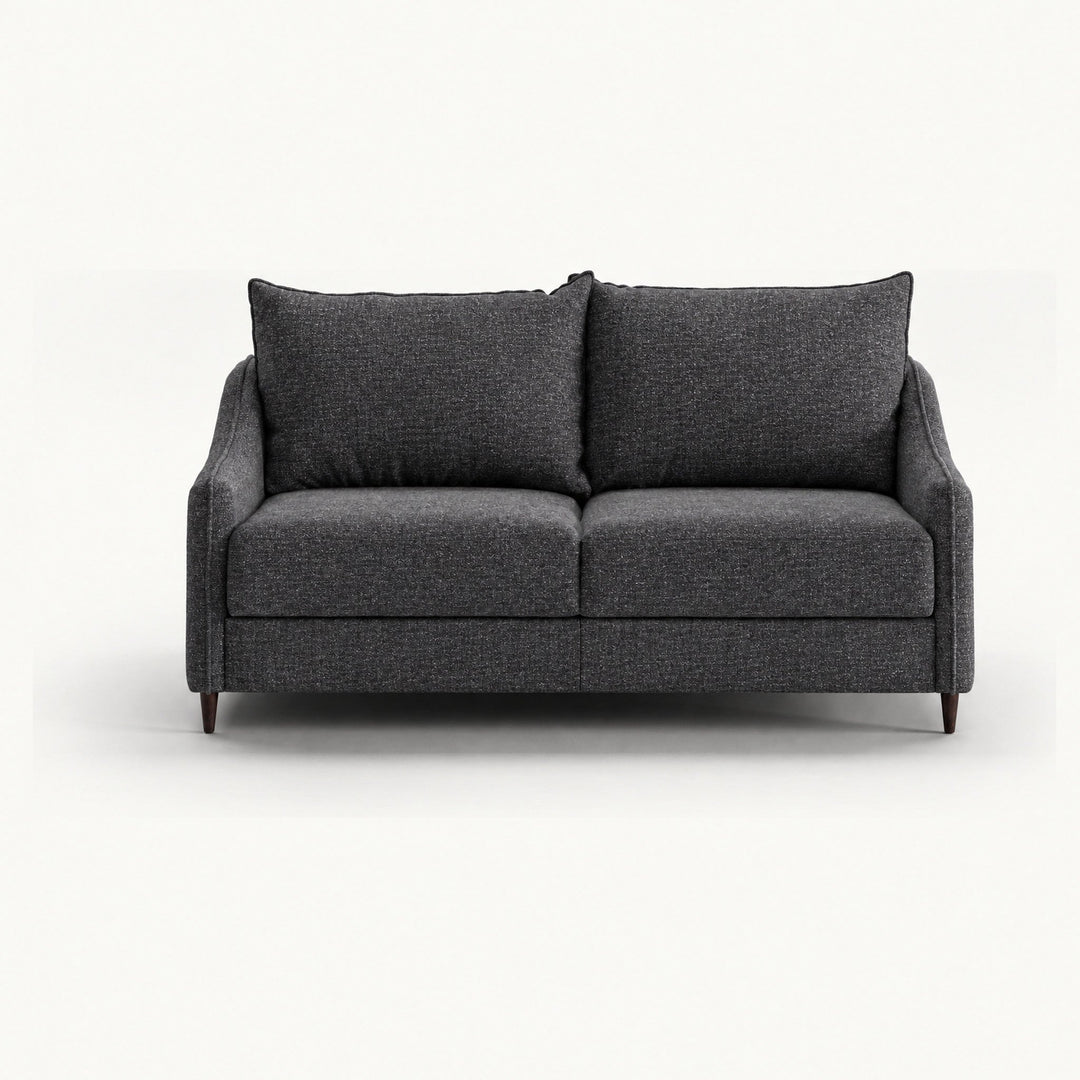 Ethos Queen Sleeper Sofa in Rene 04 — closed sofa, front view - queen sleeper sofa by Luonto - Whats New Furniture Portland OR