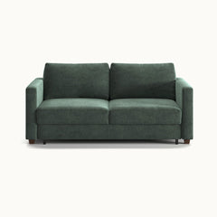 Fantasy Queen Sleeper Sofa in Glamour 12 — closed sofa, front view - queen sleeper sofa by Luonto - Whats New Furniture Portland OR