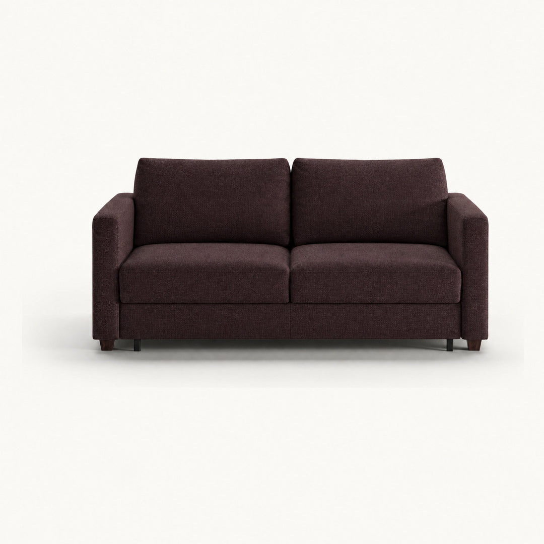 Fantasy Queen Sleeper Sofa in Luna 29 — closed sofa, front view - queen sleeper sofa by Luonto - Whats New Furniture Portland OR
