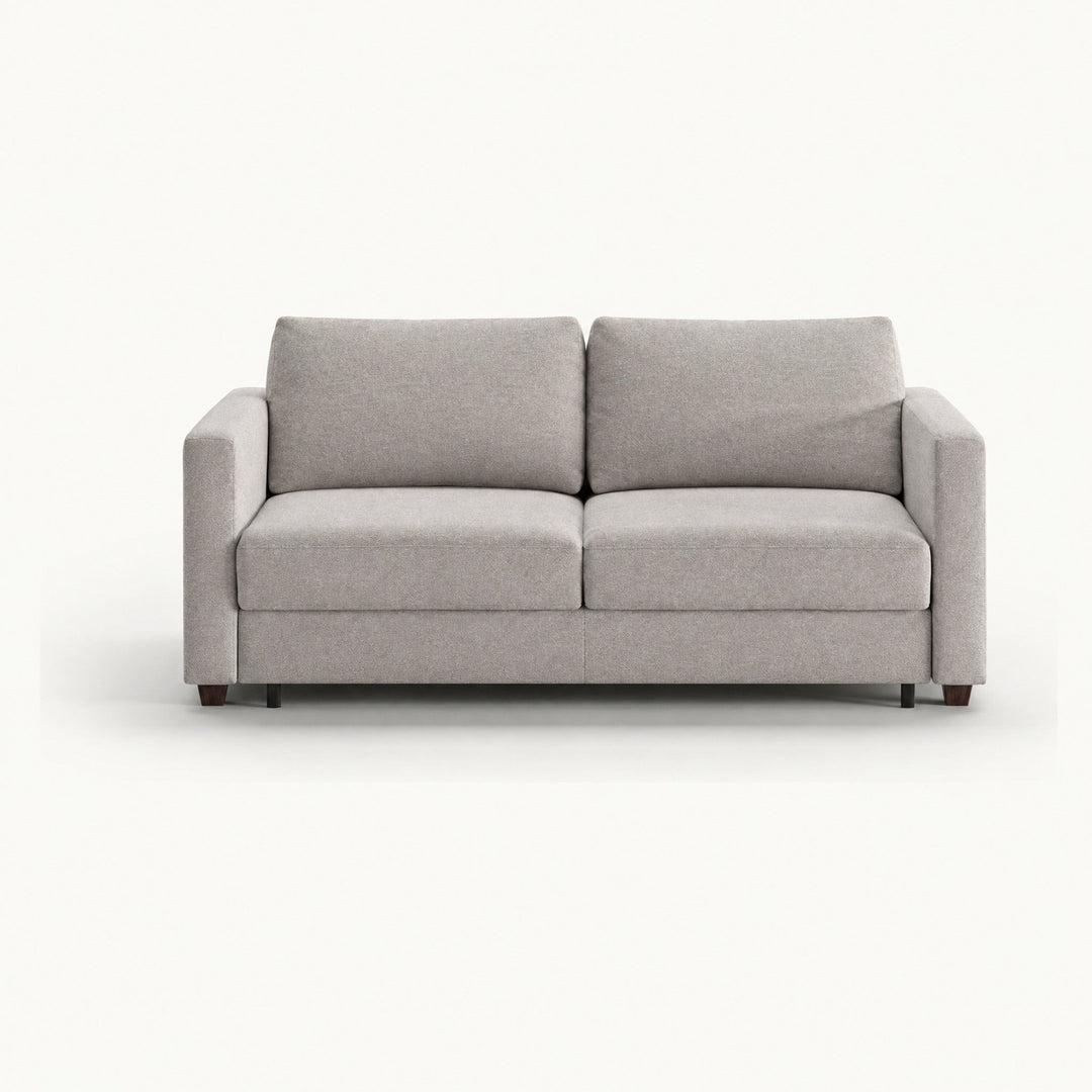 Fantasy Queen Sleeper Sofa in Oasis 01 — closed sofa, front view - queen sleeper sofa by Luonto - Whats New Furniture Portland OR