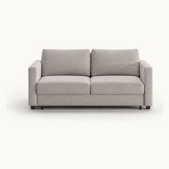Fantasy Queen Sleeper Sofa in Oasis 01 — closed sofa, front view - queen sleeper sofa by Luonto - Whats New Furniture Portland OR