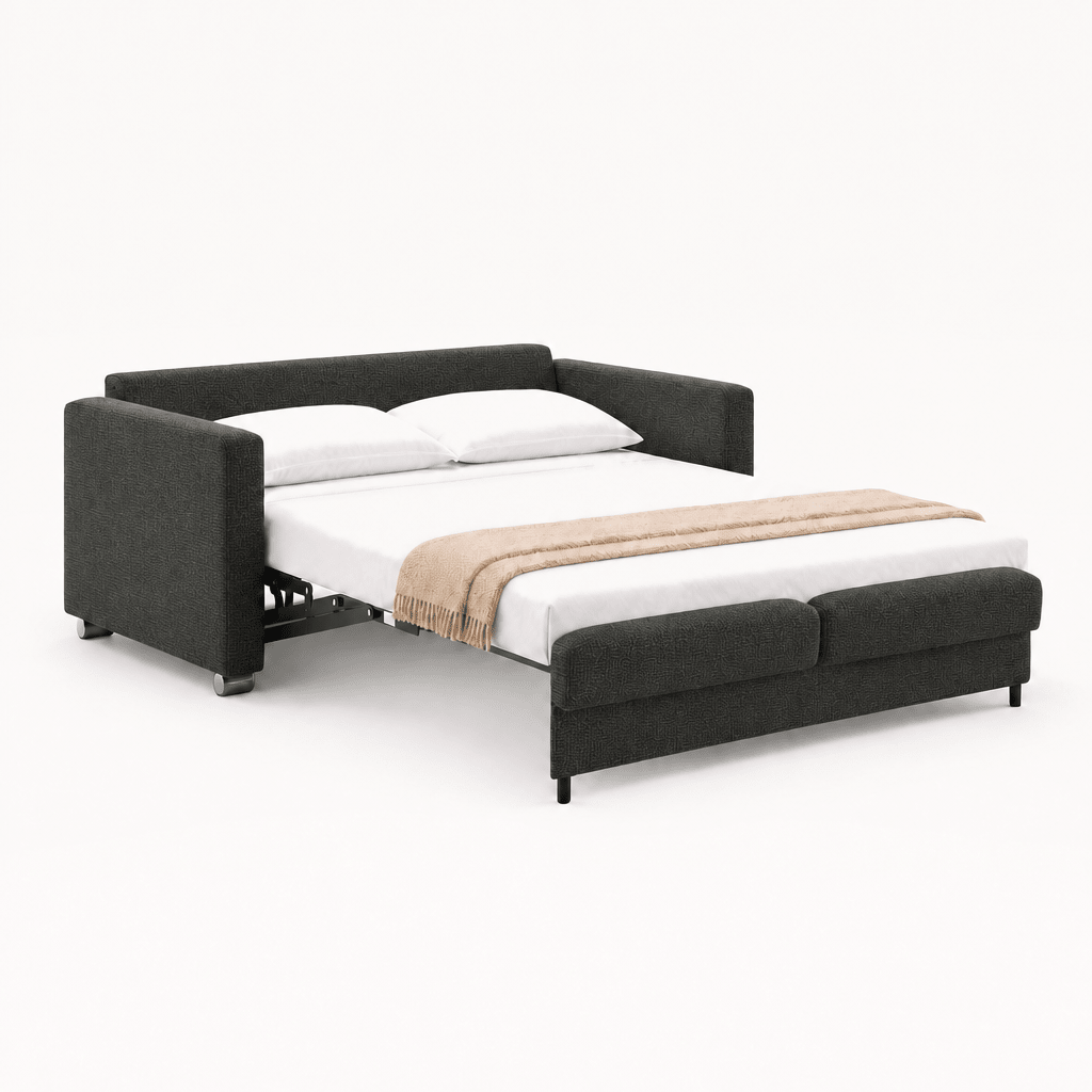 Fantasy Queen Sleeper Sofa Oliver 515 bed extended studio view