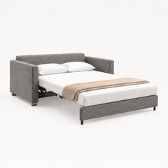 Fantasy Queen Sleeper Sofa Rene 03 bed extended studio view