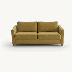 Monika Queen Sleeper Sofa in Cloud 48 — closed sofa, front view - queen sleeper sofa by Luonto - Whats New Furniture Portland OR