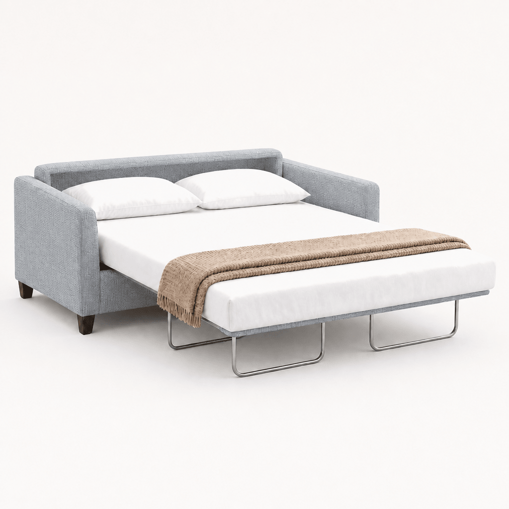 Monika Queen Sleeper Sofa Cremona 70 bed extended studio view