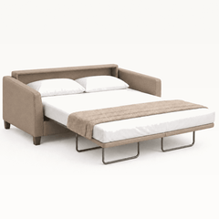 Monika Queen Sleeper Sofa Oasis 01 bed extended studio view