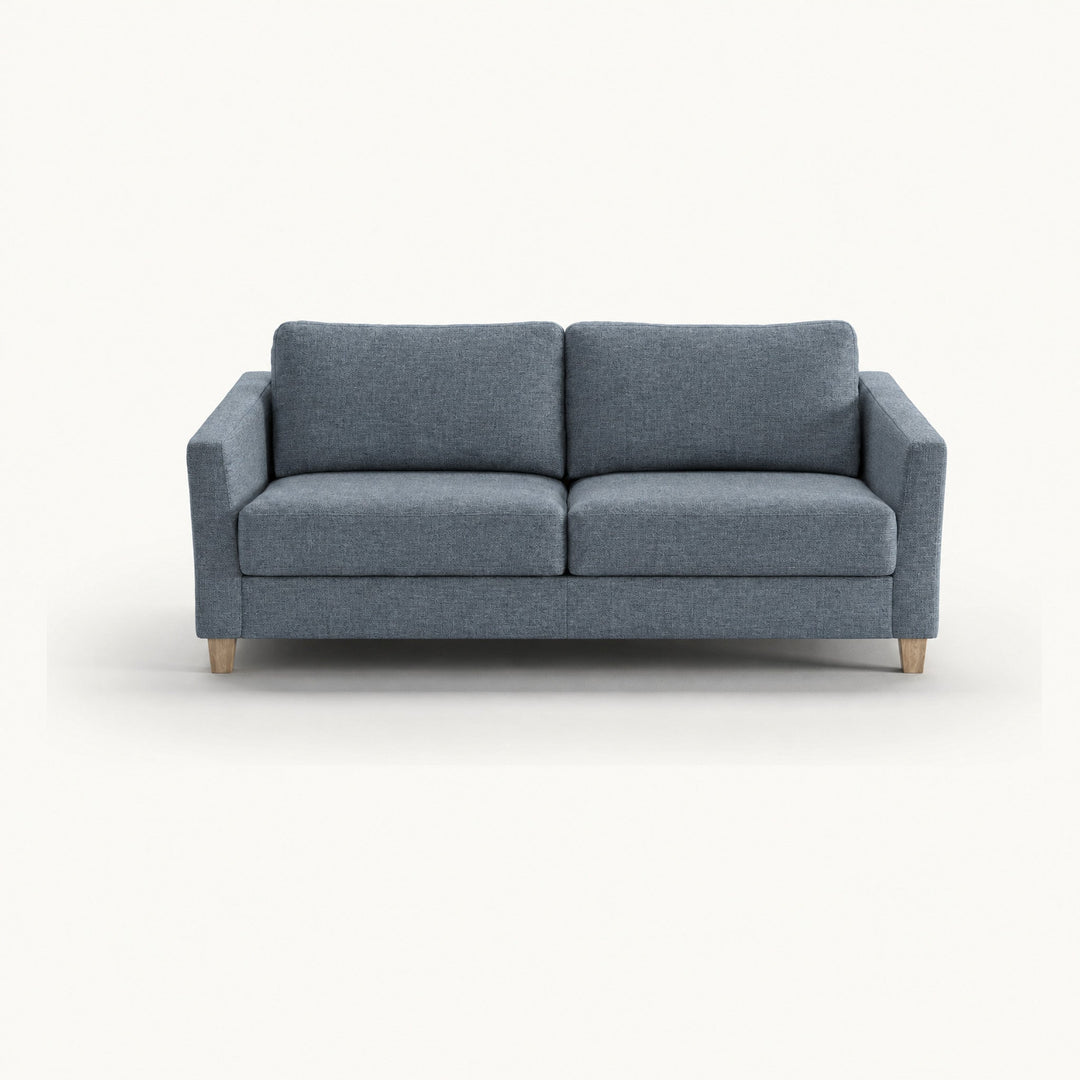 Monika Queen Sleeper Sofa in Zaro 72 — closed sofa, front view - queen sleeper sofa by Luonto - Whats New Furniture Portland OR