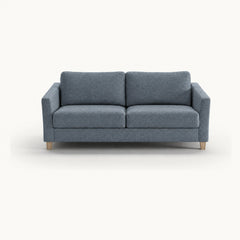 Monika Queen Sleeper Sofa in Zaro 72 — closed sofa, front view - queen sleeper sofa by Luonto - Whats New Furniture Portland OR