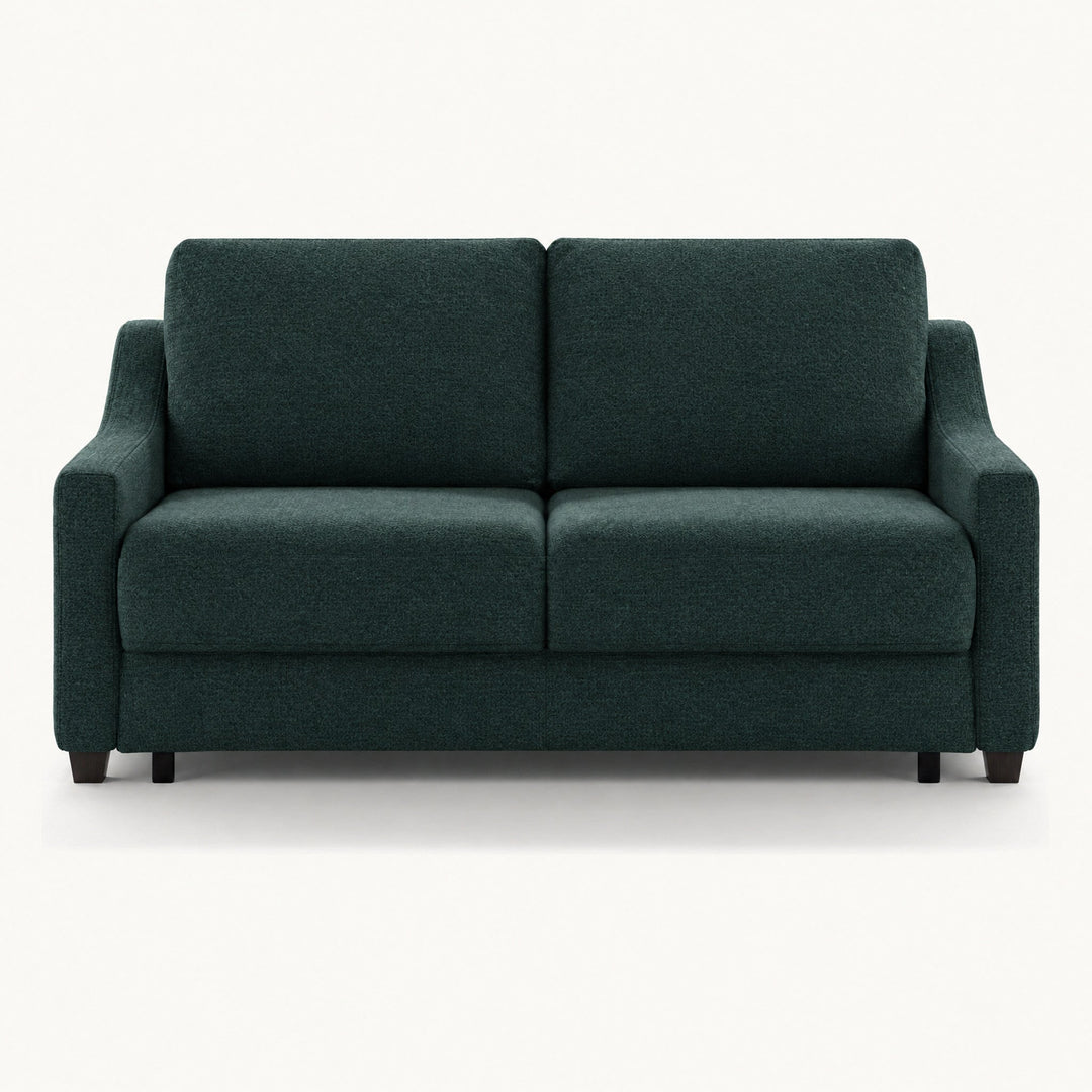 Nautica Queen Sleeper Sofa in Glamour 12 — closed sofa, front view - queen sleeper sofa by Luonto - Whats New Furniture Portland OR