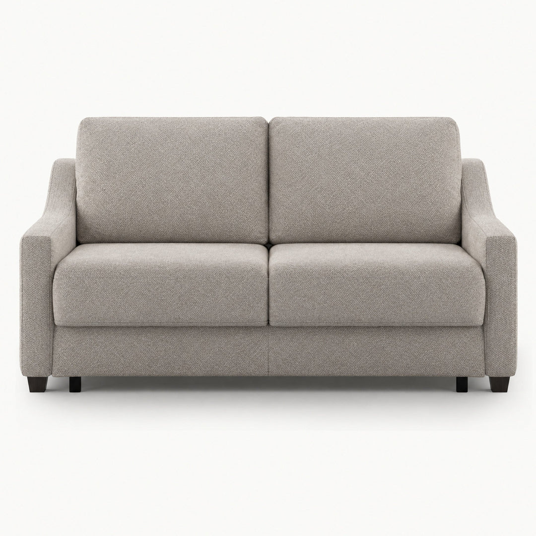 Nautica Queen Sleeper Sofa in Oasis 01 — closed sofa, front view - queen sleeper sofa by Luonto - Whats New Furniture Portland OR