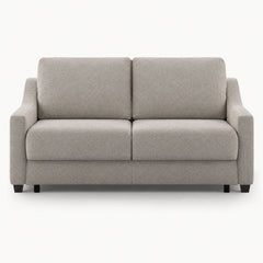 Nautica Queen Sleeper Sofa in Oasis 01 — closed sofa, front view - queen sleeper sofa by Luonto - Whats New Furniture Portland OR