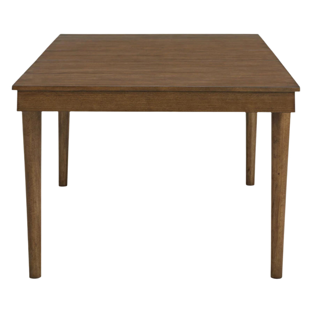 Lyncott Extension Dining Table in Brown detail view - extension dining table by Ashley - Whats New Furniture Portland OR